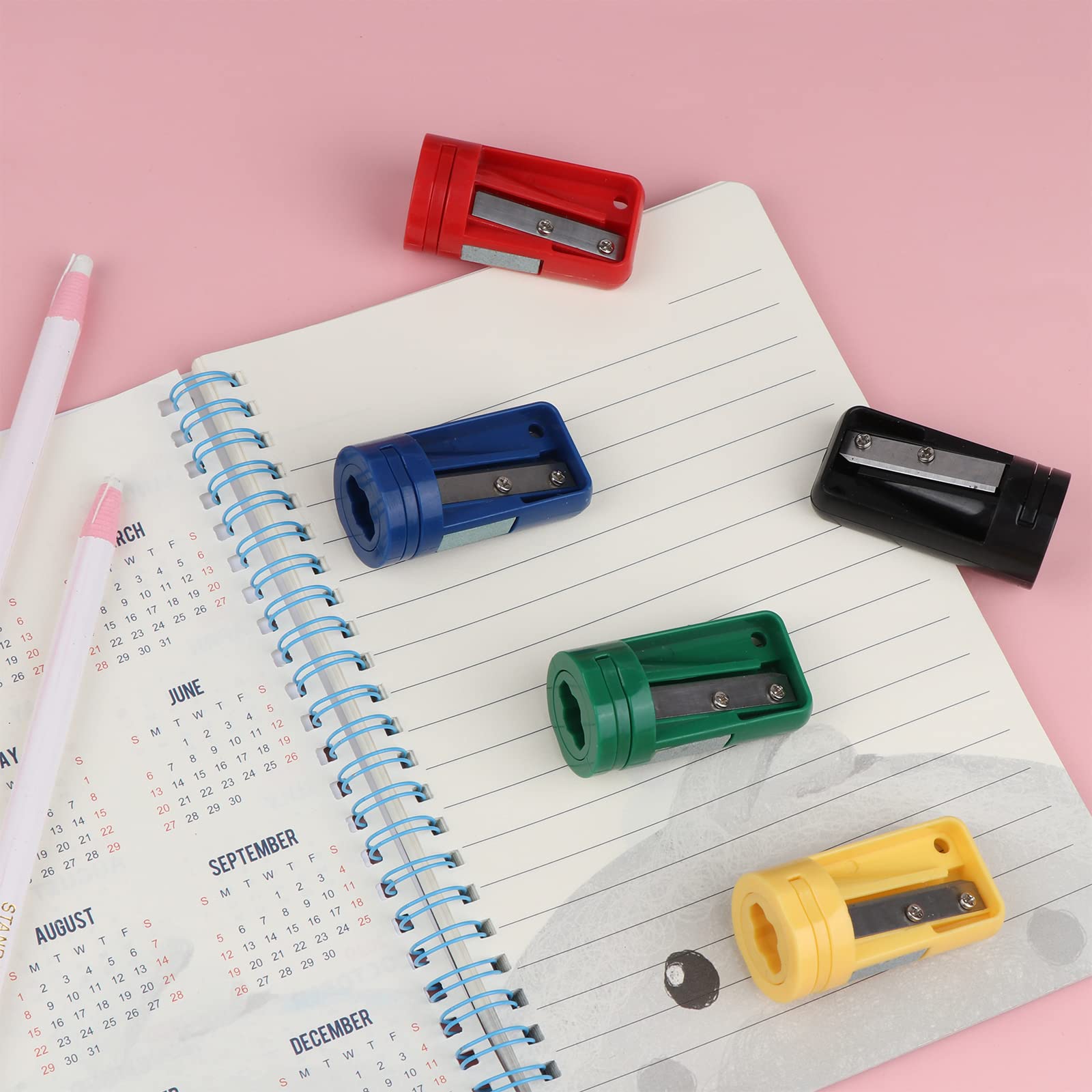 Amazon.com : 10 Pieces Carpenter Pencil Sharpener Colourful Manual